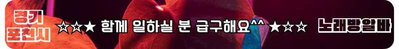 포천시 노래방알바