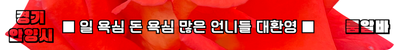 안양 룸알바