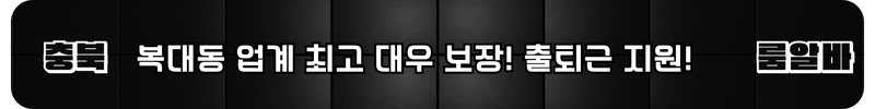 충북 룸알바